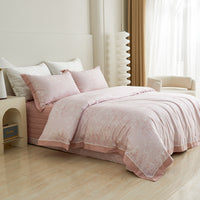 Florin Floral Premium Cotton Bedspread Set