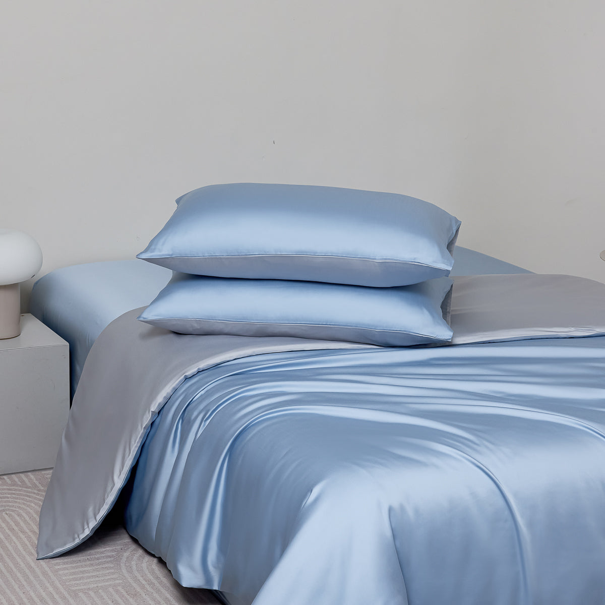 苍穹蓝 天丝床笠套件