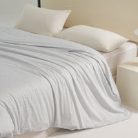 Gilded Ash (Metal) Cotton Duvet Cover