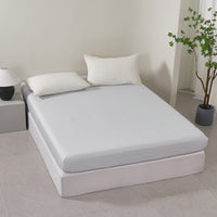 Gilded Ash (Metal) Cotton Fitted Sheet