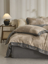 Glance‌ Classic Cotton Weave Fitted Sheet Set