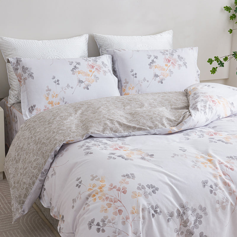 Goya Cotton Bedskirt Duvet Cover Set