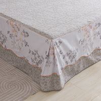Goya Cotton Bedskirt Duvet Cover Set