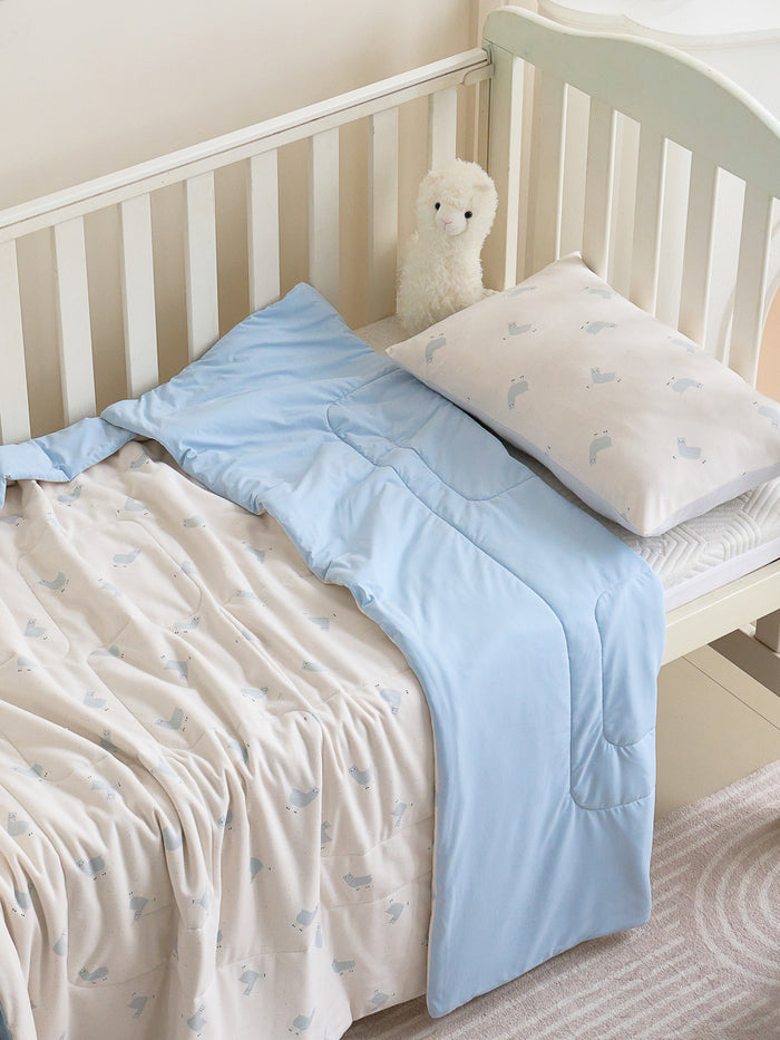 Happy Alpaca Cotton Knitted Light Comforter