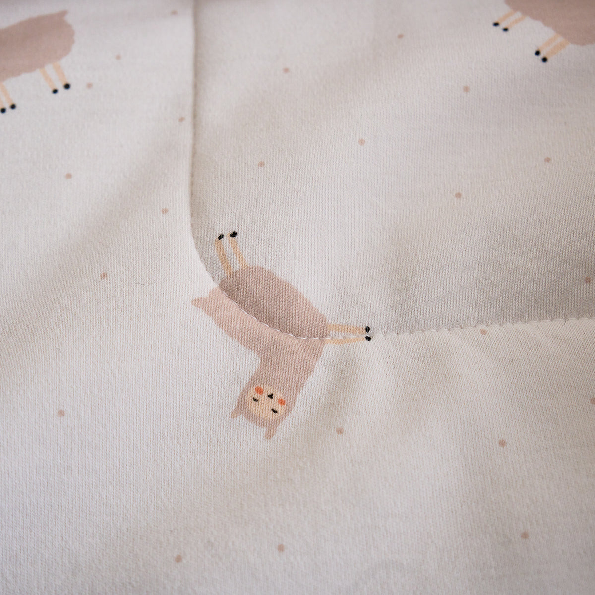 Happy Alpaca Cotton Knitted Light Comforter