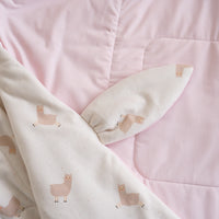 Happy Alpaca Cotton Knitted Light Comforter