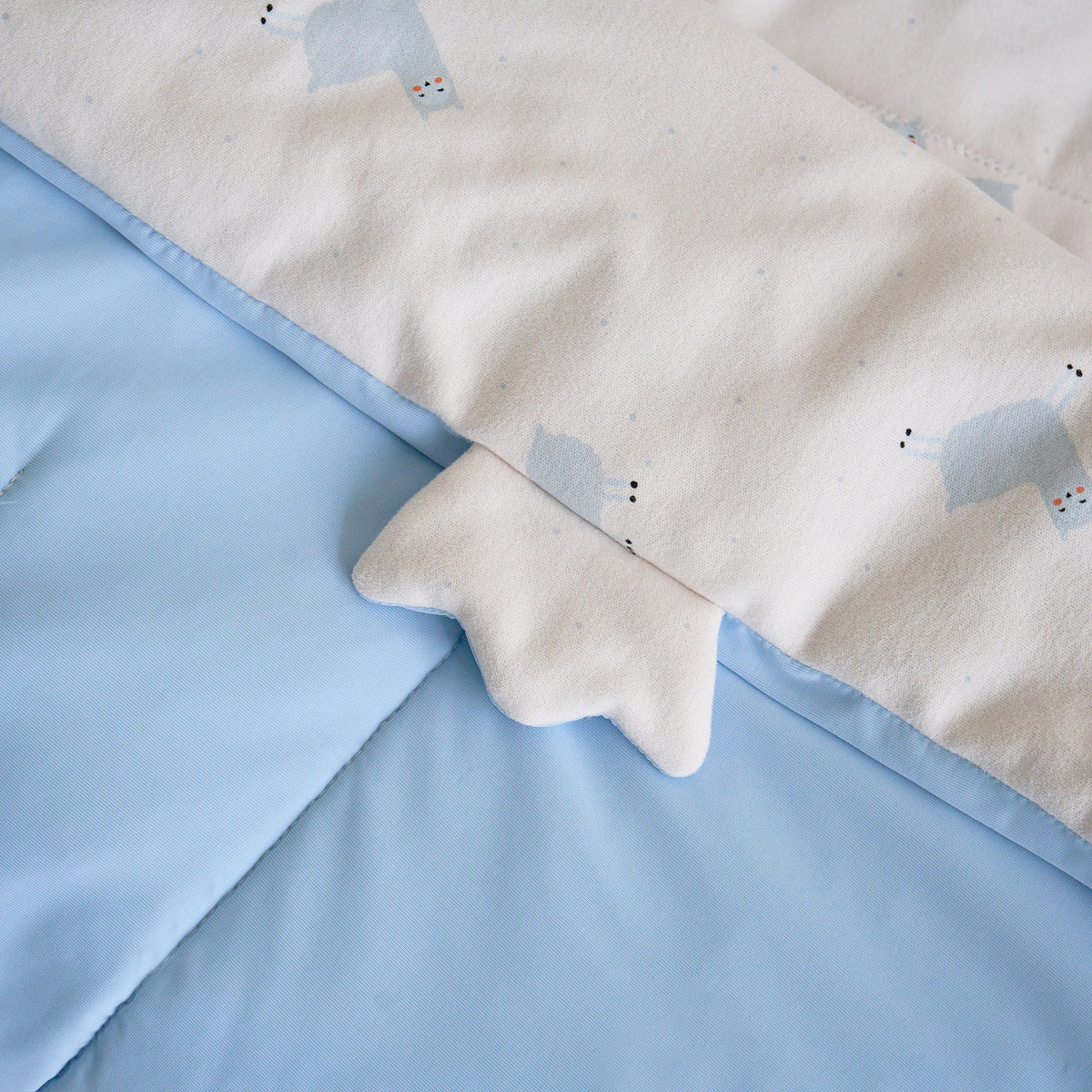 Happy Alpaca Cotton Knitted Light Comforter