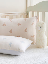 Happy Alpaca Cotton Knitted Pillow