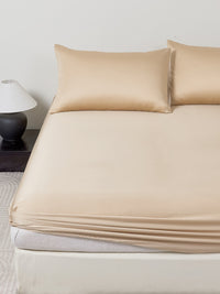 Hazy Champagne TENCEL™ Fitted Sheet