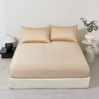 Hazy Champagne TENCEL™ Fitted Sheet