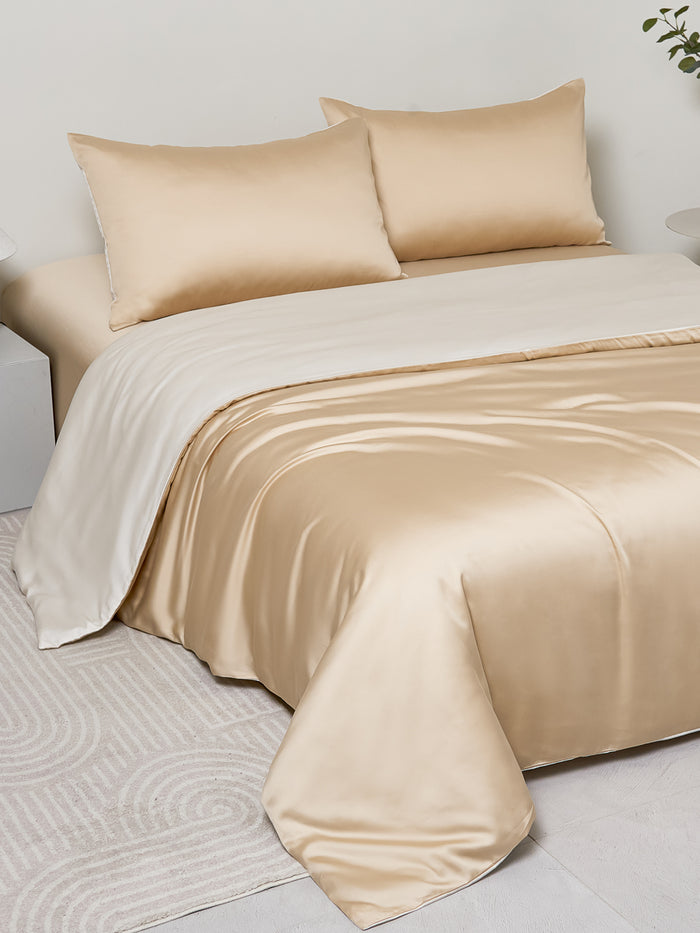 秋曦槟 天丝床笠套件