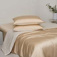 秋曦槟 天丝床笠套件