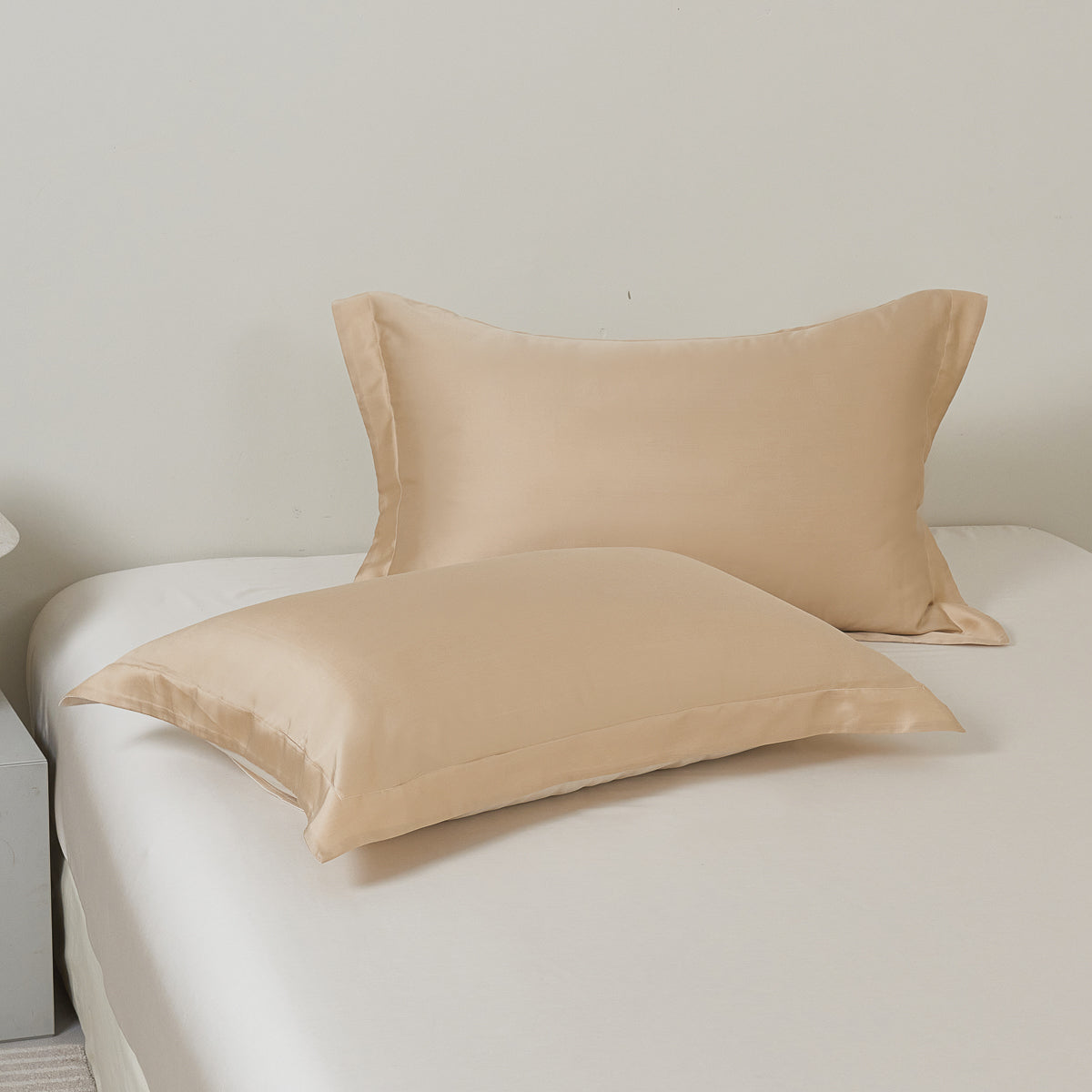 Hazy Champagne TENCEL™ Pillow Sham x2p