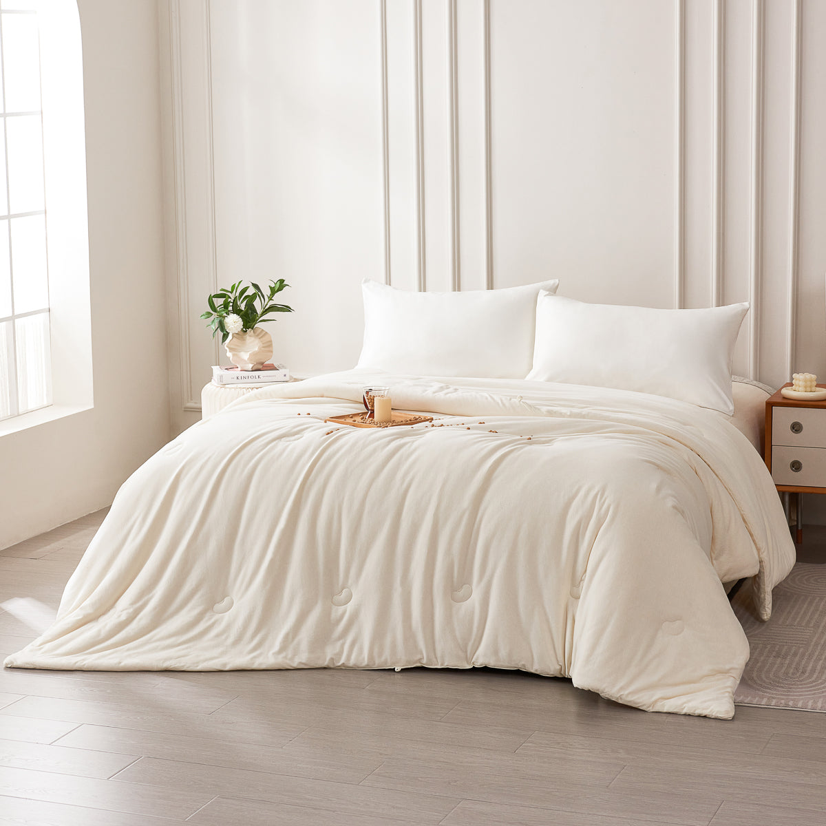 Hura Soybean Fiber Medium Duvet Insert