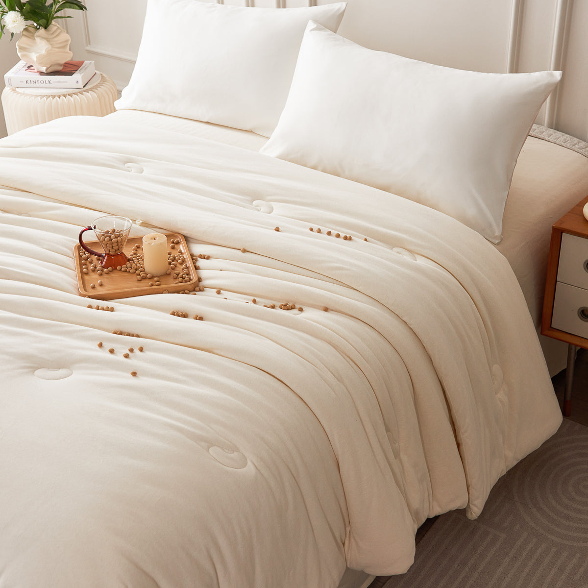 Hura Soybean Fiber Medium Duvet Insert