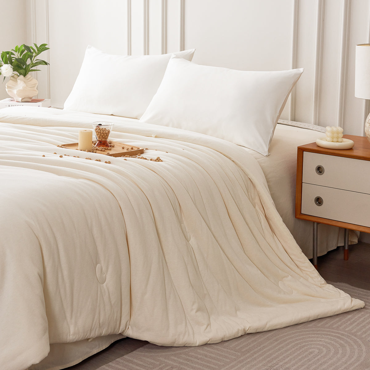 Hura Soybean Fiber Medium Duvet Insert