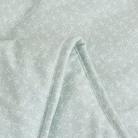 Iota Plum Green Cotton Light Comforter