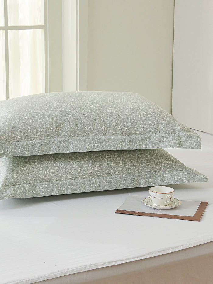 艾欧塔-梅子青 全棉枕套组x2p