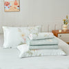 Iris Floral Premium Cotton Bedspread Set