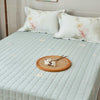 Iris Floral Premium Cotton Bedspread Set