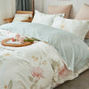Iris Floral Premium Cotton Bedspread Set