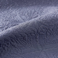 Jazz Blue Premium Cotton Coverlet Set