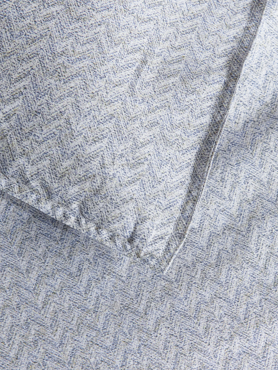 Kappa Microwave Gray Cotton Duvet Cover