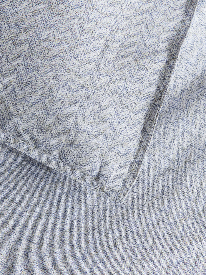 Kappa Microwave Gray Cotton Duvet Cover