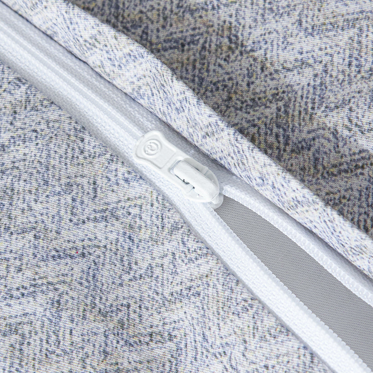 Kappa Microwave Gray Cotton Duvet Cover