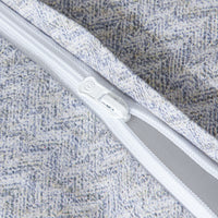 Kappa Microwave Gray Cotton Duvet Cover