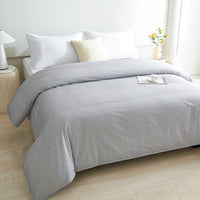 Kappa Microwave Gray Cotton Duvet Cover