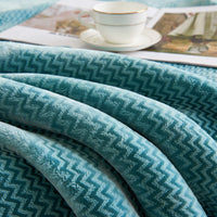 Lanli Pattern Raschel Velvet Winter Blanket