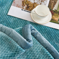 Lanli Pattern Raschel Velvet Winter Blanket