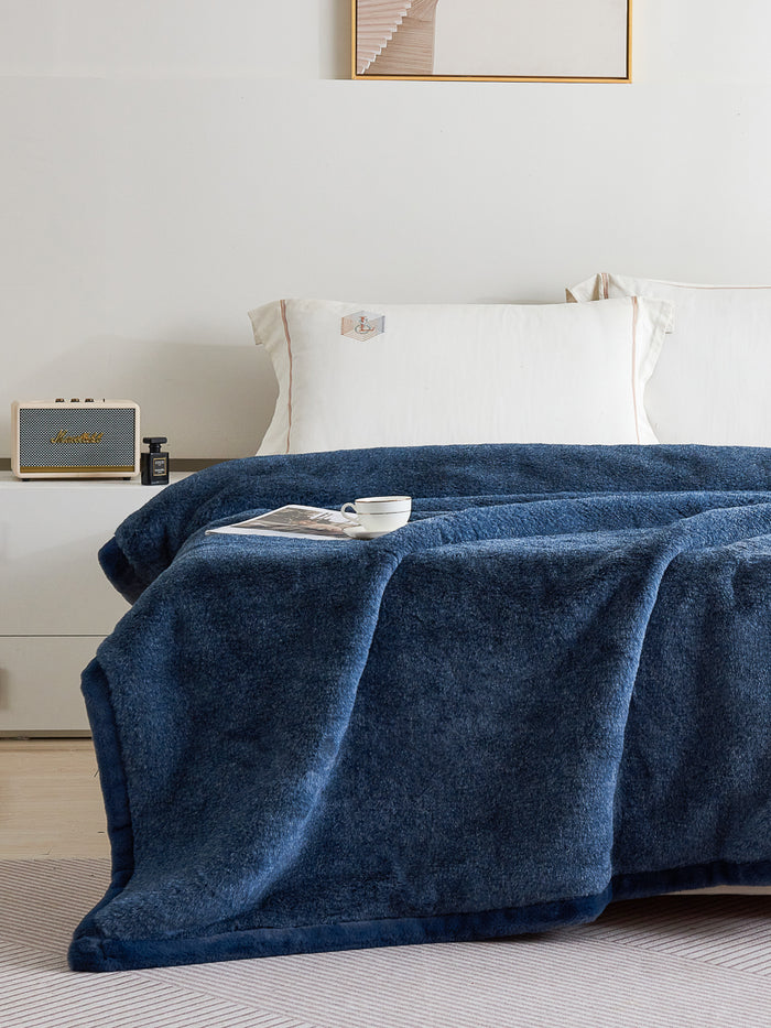 Lanton Luxe Faux Fur Winter Blanket