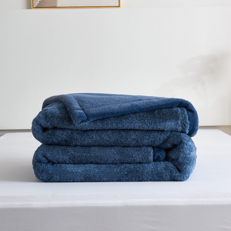 Lanton Luxe Faux Fur Winter Blanket