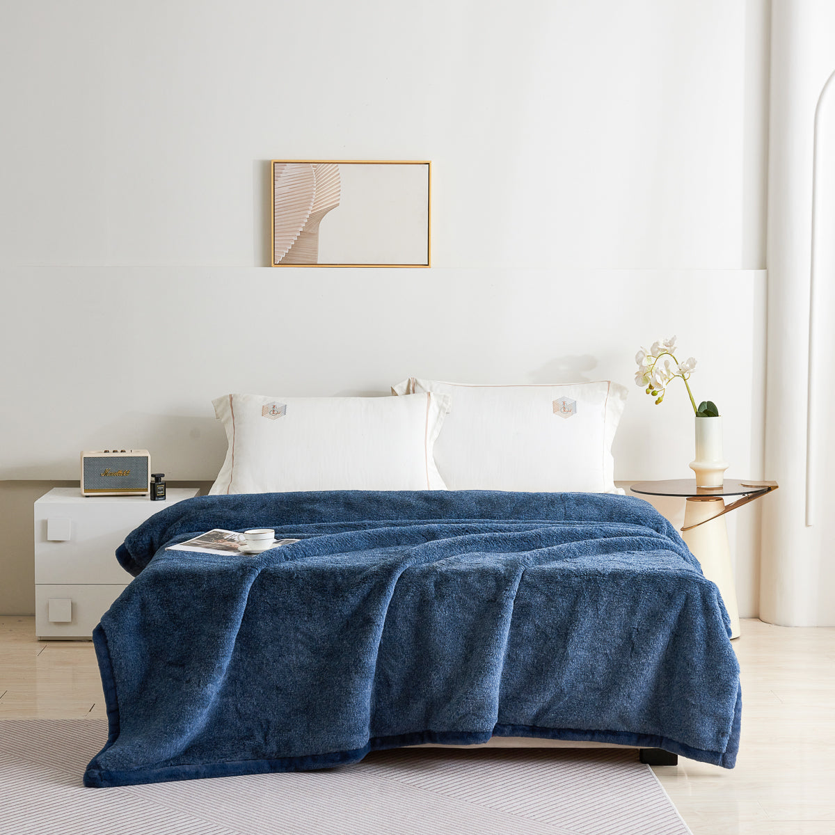 Lanton Luxe Faux Fur Winter Blanket