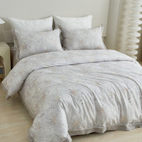 Lumina Floral Premium Cotton Bedspread Set
