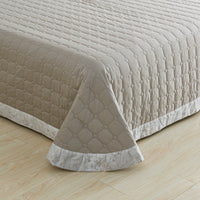 Lumina Floral Premium Cotton Bedspread Set