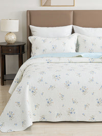 Mable Sylvcel Floral Quilt Set