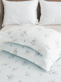 Mable Sylvcel Floral Quilt Set
