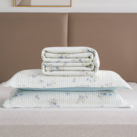 Mable Sylvcel Floral Quilt Set