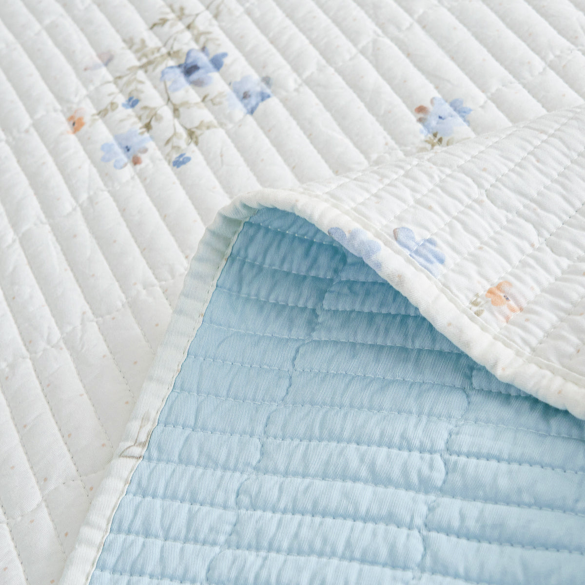 Mable Sylvcel Floral Quilt Set
