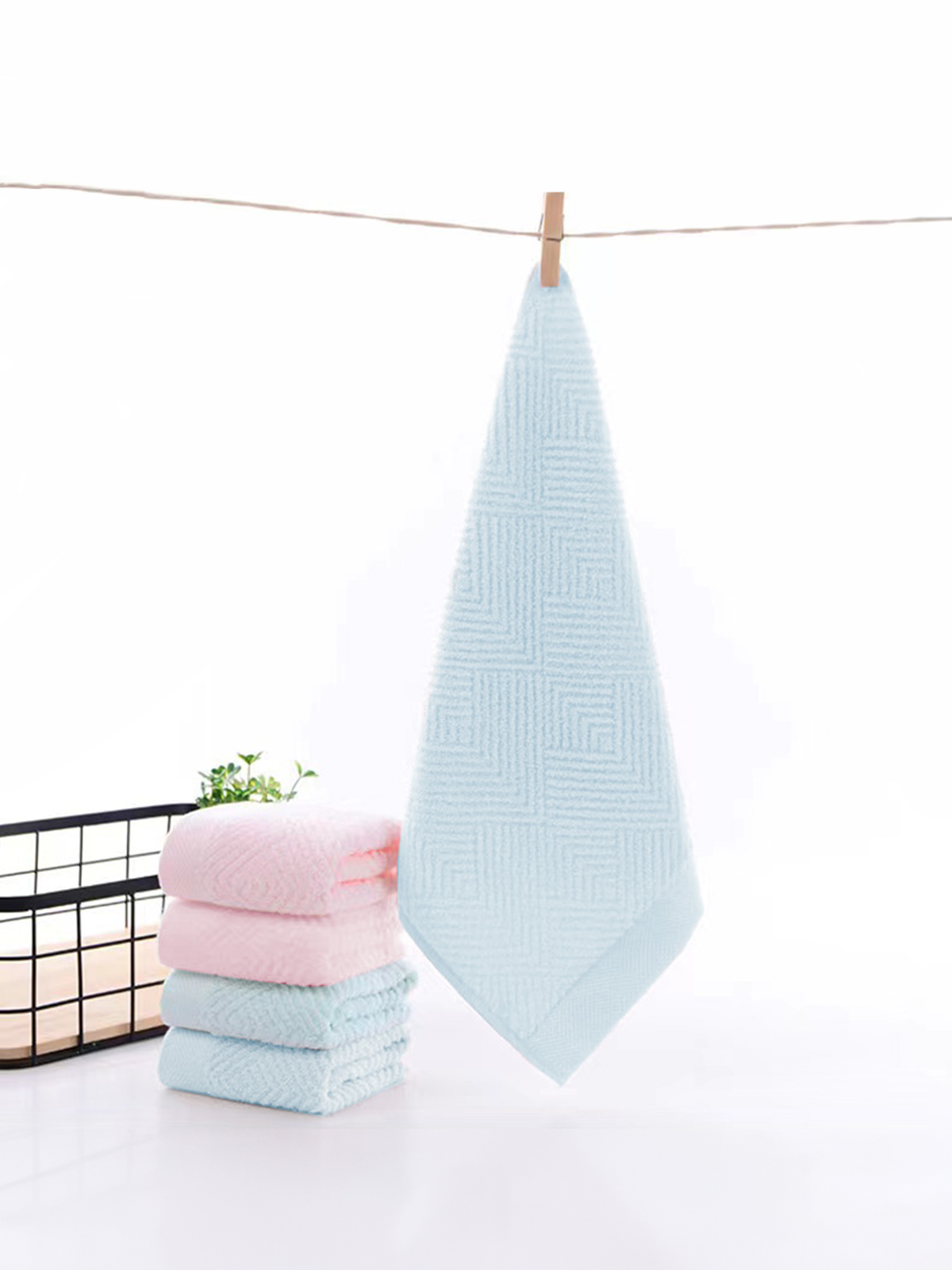 Maze Bamboo Fiber Bath Towel – Qbedding