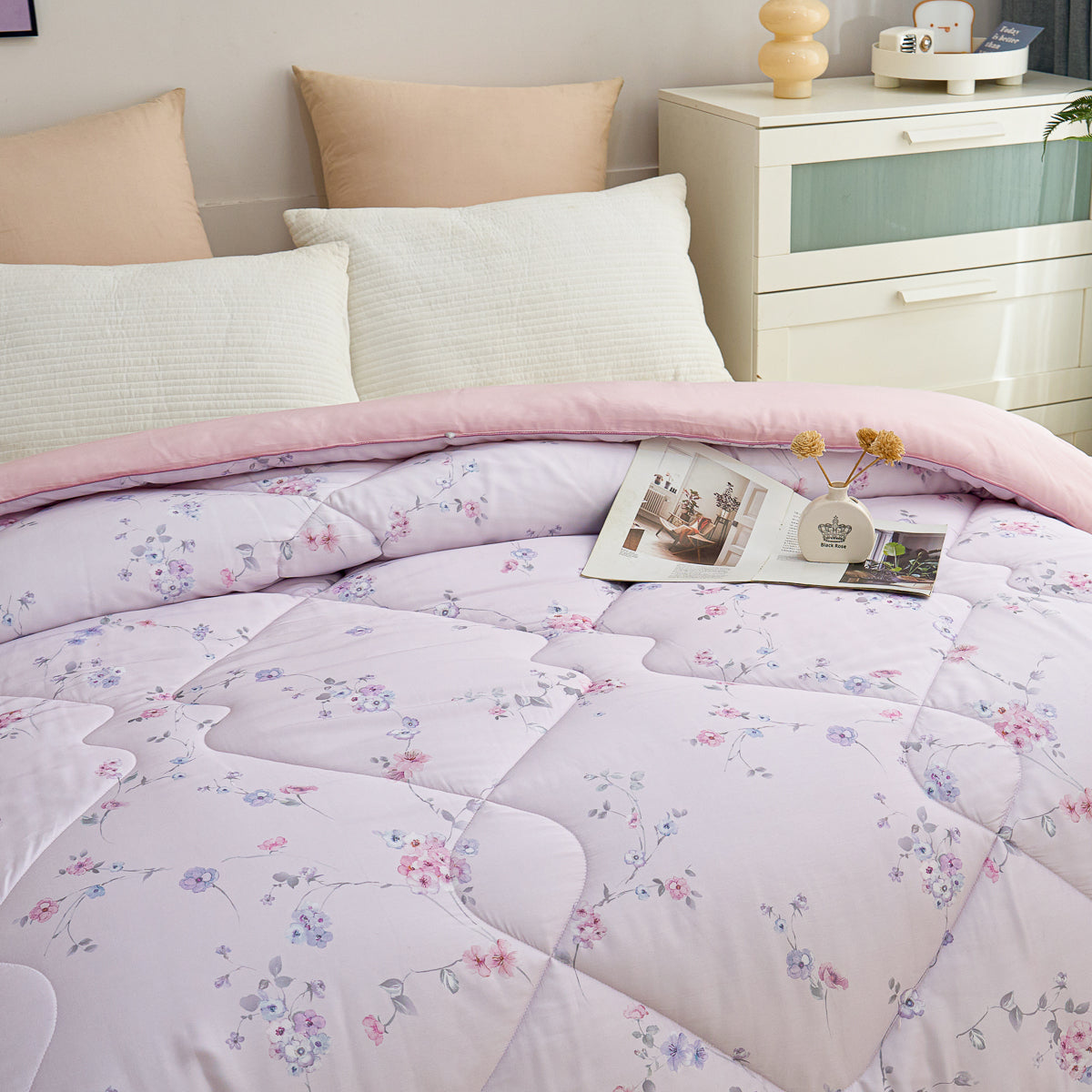 Miriam Floral TENCEL™ Lyocell All Season Comforter