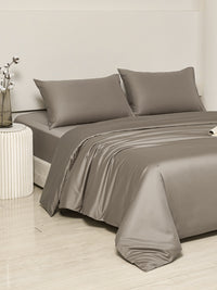 慕斯棕 长绒棉套件