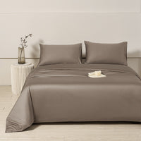 慕斯棕 长绒棉套件