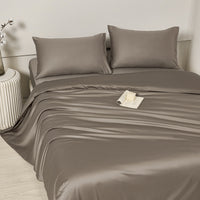 慕斯棕 长绒棉套件