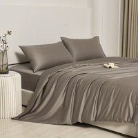 慕斯棕 长绒棉套件