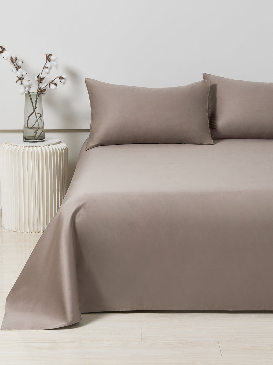 慕斯棕 长绒棉床单