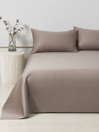 慕斯棕 长绒棉床单